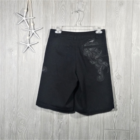 O'NEILL Board Shorts Black Size 26 - Picture 3 of 7